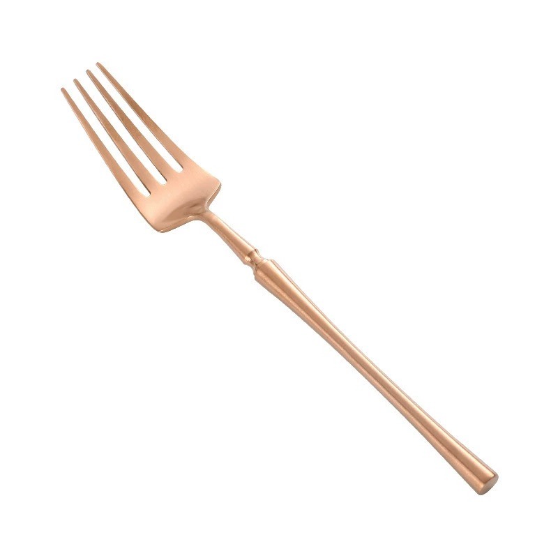 304 Stainless Steel Slim Waist Cutlery Set, Luxury Vintage Gold Steak Forks & Spoons for Restaurant and Hotel - Image 6