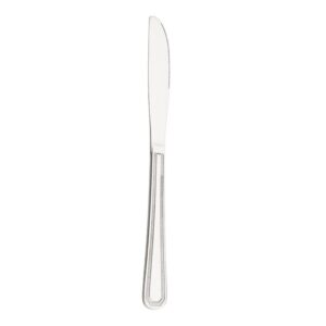 Custom 410 Stainless Steel Cutlery Set With Double Line Handles, Steak Knives, Forks & Spoons, Special Tableware for Steak Plates, Hotel Supplies