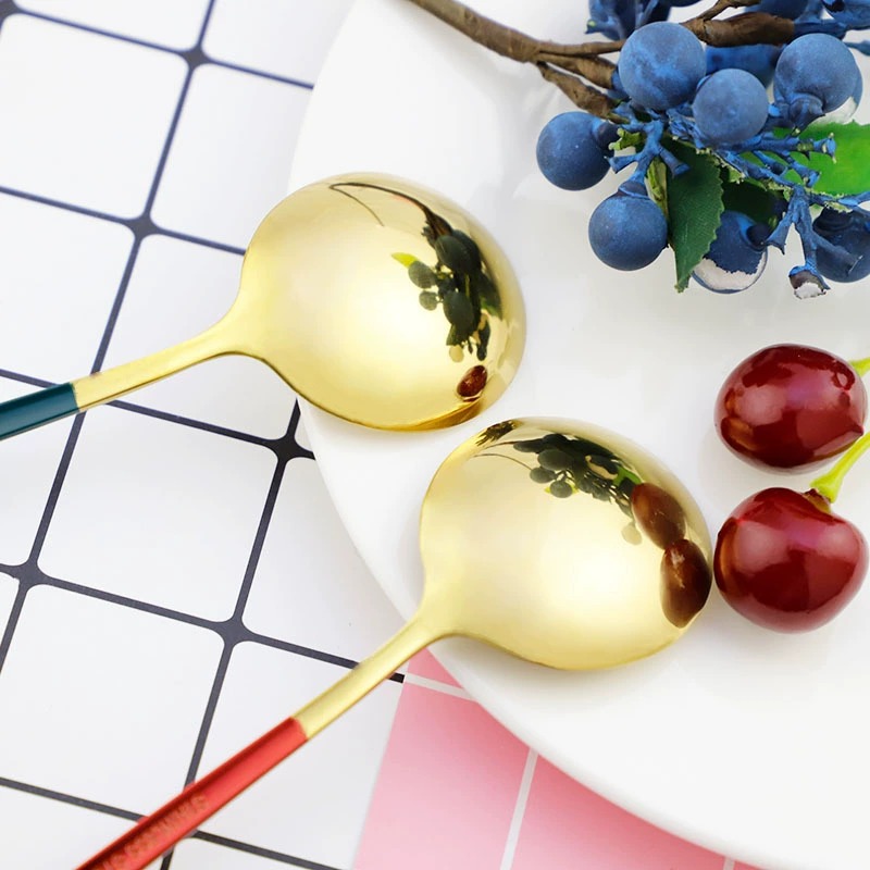 304 Stainless Steel Portugal Cutlery, Practical Western Knife Fork Spoon for Home Travel - Image 3