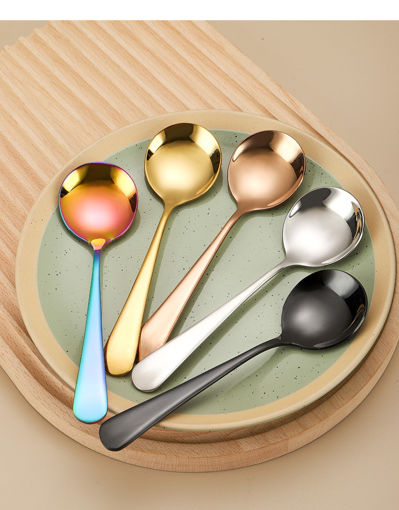 2Pcs Viral 304 Stainless Steel Spoon Chopstick Set, Portable Essential Cutlery for Travel Home Use - Image 6