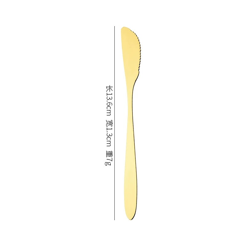 Stainless Steel Mooncake Knife and Fork Set, Creative Dessert & Cake Forks, Household 2-Tine Forks, Pointed Tail Fruit Forks - Image 6